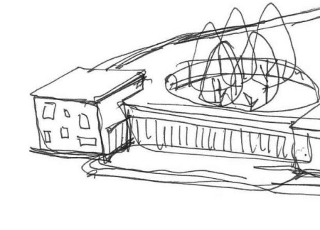 Charred Wooden Shingles and Biophilic Design in a Tranquil Lakeside Hospice