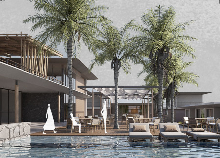 Charred Wooden Shingles and Natural Stone Create a Sustainable Learning Environment