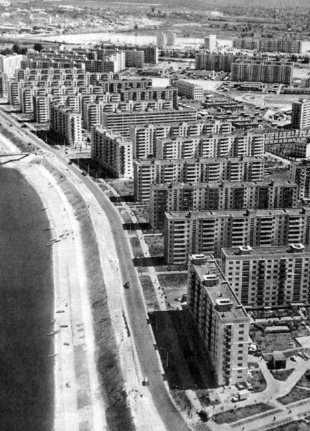 Green Roofs and Modular Living Spaces Crafted with Reinforced Concrete and Local Patterns