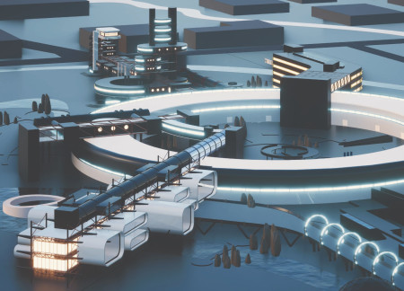 Charred Wood Facade and Recycled Materials Define a Sustainable Research Facility