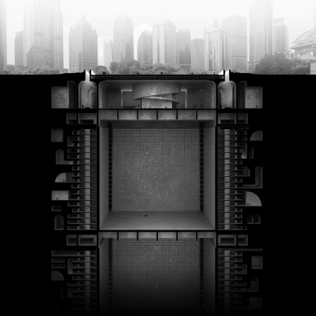 Ceremonial Space Embraced by Natural Light and Octagonal Form with Durable Stone and Concrete Finishes