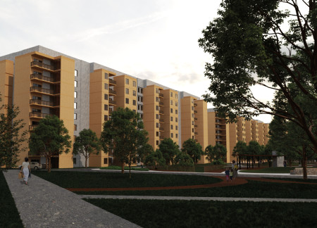 Cross-Laminated Timber Integration in Sustainable Regeneration of Urban Living