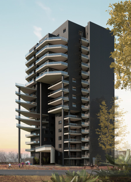 Impact-Resistant Design Using Precast Concrete and Biophilic Elements for Urban Resilience