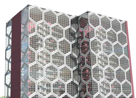 Charred Wooden Shingles and Cross-Laminated Timber Define an Eco-Friendly Community Space