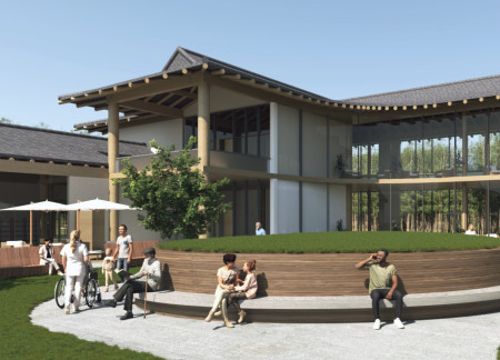 Bamboo Framework and Natural Light Define Serene Healthcare Spaces in a Timeless Design