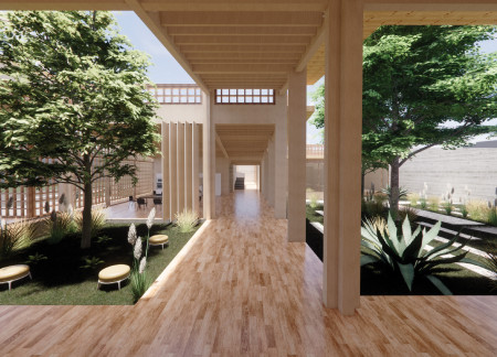 Charred Wooden Shingles and Expansive Glass Create a Healing Sanctuary for End-of-Life Care