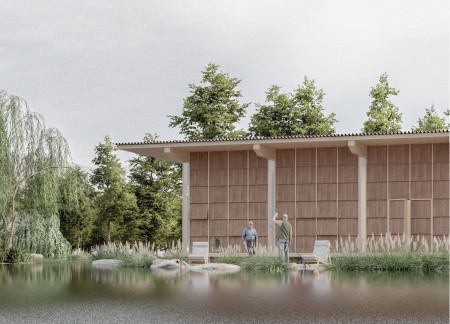 A Residential Space Integrating Care and Leisure