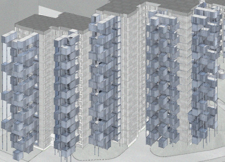 Modular ISO Containers Integrated with Reinforced Concrete for Urban Resilience in Northern Saltivka