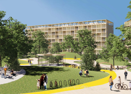 A Strategy for Rehabilitating Post-Conflict Housing Blocks