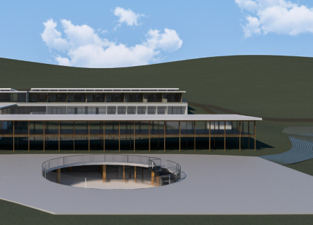 Cross-Laminated Timber Elements Create a Seamless Connection with Nature in a Hospice Environment