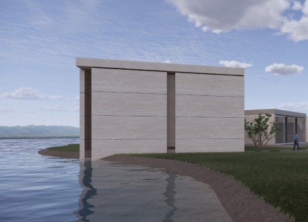 Charred Wood Shingles and Expansive Glass Offer Serenity in Palliative Care Facility