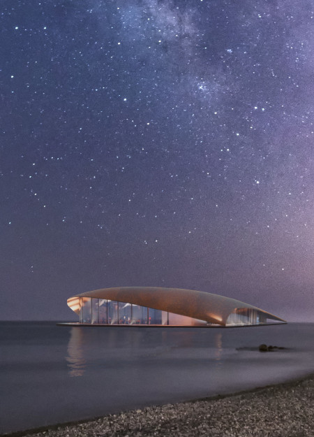 Fluid Form of Glass and Charred Wood Enhances Marine Research Functionality