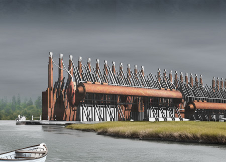 Automated Vaccine Storage Facility with Insulated Panels and Sustainable Roofing