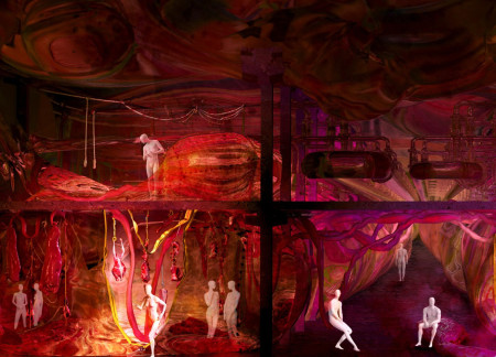 Repurposed Timber and Glass Create a Transparent Marketplace for Sustainable Meat Practices