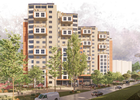 Sustainable Urban Living Through Modular Design and Concrete Panels