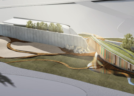 Translucent Concrete and Cross-Laminated Timber Shape an Engaging Learning Environment