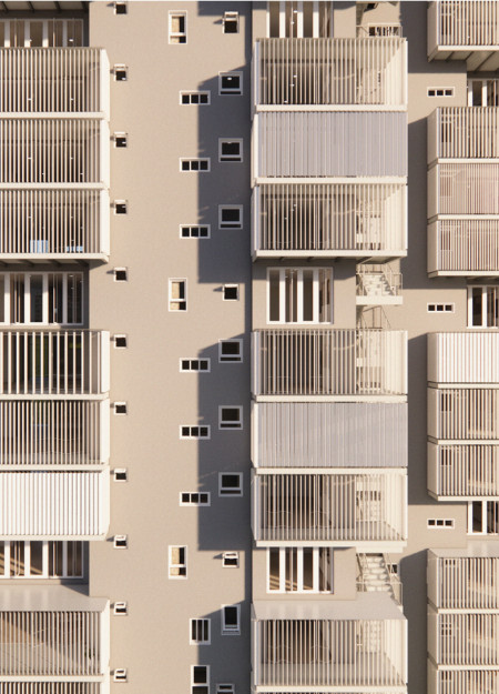 Recycled Concrete and Green Roofs Enhance Community Resilience in Urban Living Spaces