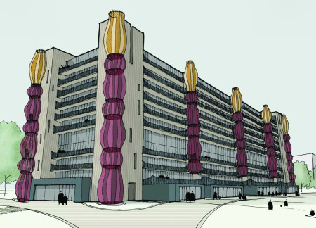 Cross-Laminated Timber Structures Enhanced with Charred Wooden Shingles for Community Living