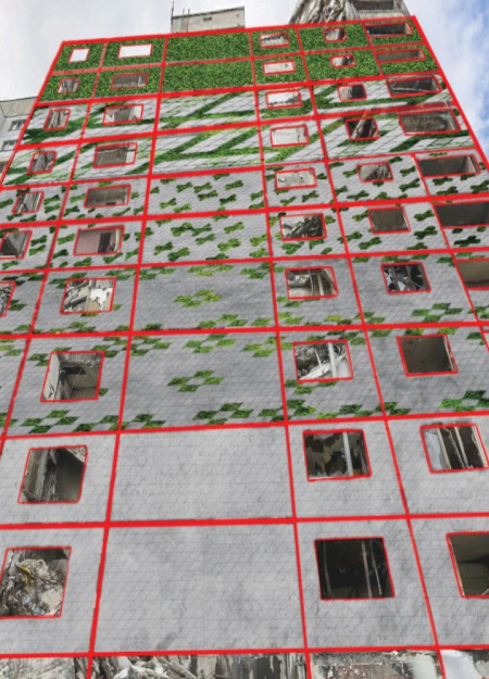 Living Walls and Green Concrete Integration in a Resilient Community Development