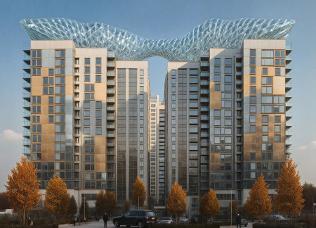 Kintsugi-Inspired Community Housing with Sustainable Quarry Stone and Prefabricated Panels