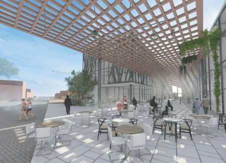 Charred Wooden Shingles Create a Dynamic Facade for Sustainable Waterfront Housing