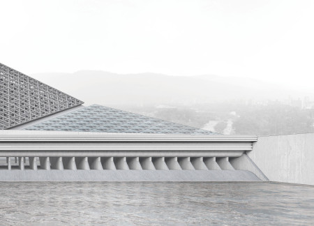 Wind-Capture Design Featuring Dual-Layer Structure and Sustainable Materials for a Modern Data Center