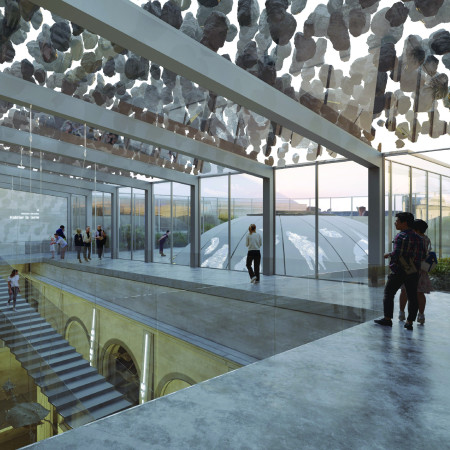 Suspended Meteorites and Glass Facades Enrich a Historic Natural History Experience