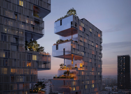 Vertical Gardens and Natural Ventilation in a Concrete Urban Residence