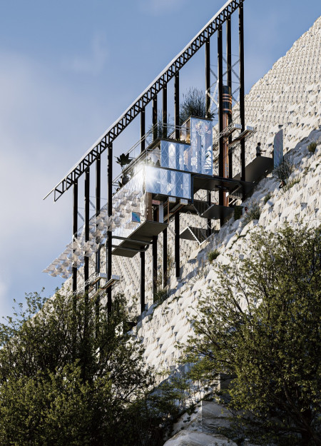 Biophilic Living Spaces Enhanced by Modular Design and Green Materials Near Historic Pyramids