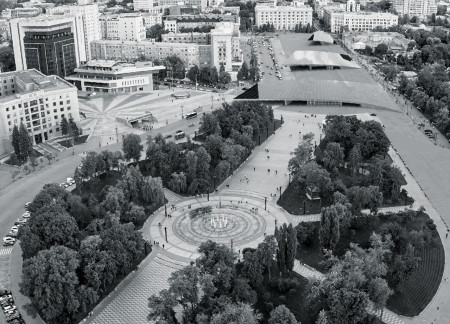 High-Performance Concrete Arcs with Energy Recovery Systems in Urban Redevelopment