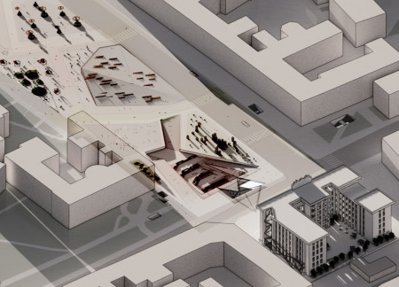 Subterranean Gathering Spaces Crafted with Natural Stone and Sustainable Timber