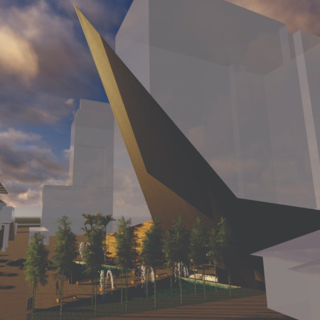 Recycled Steel and Regional Wood Create a Dynamic Fashion Hub Fusing Sustainability and Community Engagement