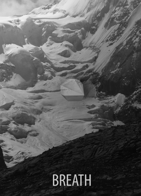 Himalayan Mountain Hut Featuring Reinforced Concrete and Large Glass Facades for Natural Light