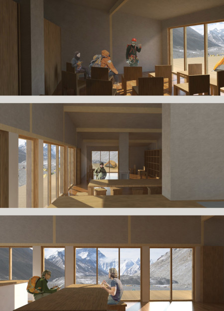 Hay Insulated Retreat Featuring Locally Sourced Timber in the Tibetan Mountains