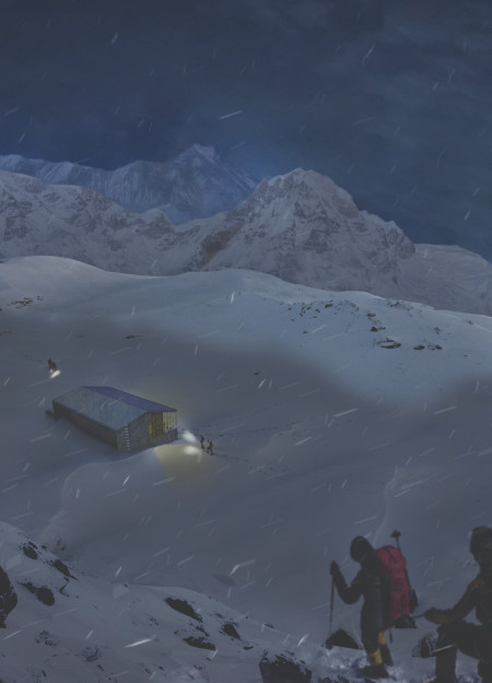 Charred Wooden Shingles and Cross-Laminated Timber Create a Sustainable Community Hub