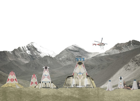 Sustainable Clay and Riverstone Structures Shaping Community Life in the Himalayas