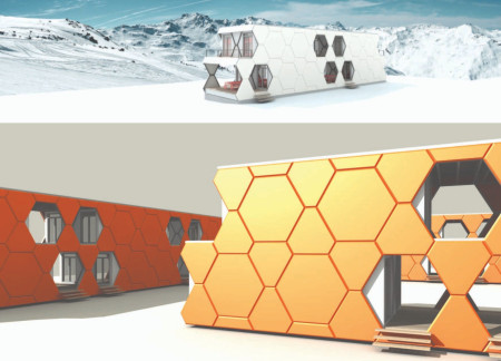 Galvanized Steel Framework and Rigid Foam Panels Define Sustainable Housing in Himalayan Terrain