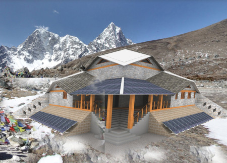 Charred Wooden Shingles and Local Stone Create a Sustainable Mountain Lodge for Eco-Conscious Adventurers