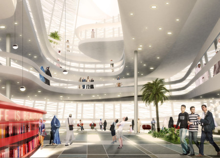 Charred Wooden Shingles and Hexagonal Form Create Community Library Focused on Knowledge Exchange