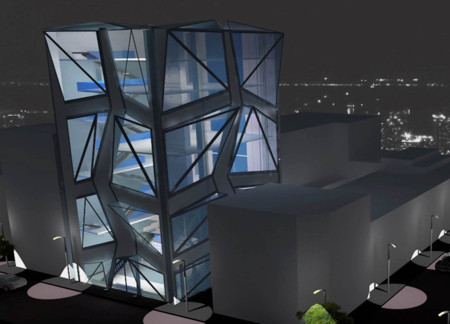 Geometric Glass Facade and Flexible Spaces in a Community-Centric Cultural Center