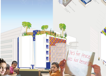 Charred Wooden Shingles and Cross-Laminated Timber Defining a Flexible Community Center