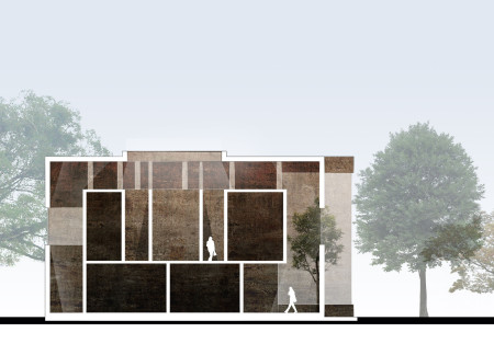 Double-Shell Structure Featuring Pre-Cast Concrete and Glass for Enhanced Thermal Performance