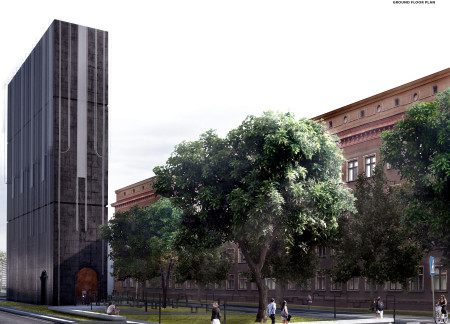 Weathered Corten Steel and Reflective Water Features Create a Memorable Public Memorial Experience