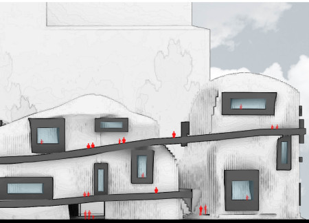 Fluid Forms of Glass and Concrete Enhance Cultural Engagement in Tokyo Laboratory