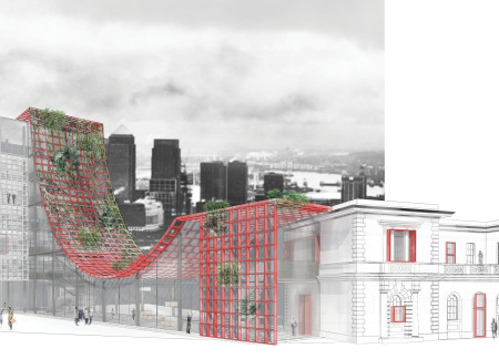 Solar-Integrated Translucent Facade with Recycled Steel and Biophilic Elements for a Community-Focused Museum