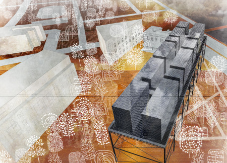 Charred Wood Shingles and Glass Facades Create a Connected Digital Experience Center