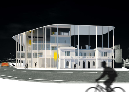 Cloud-Like Facade with Passive Ventilation and Geothermal Energy in a Community-Centric Museum