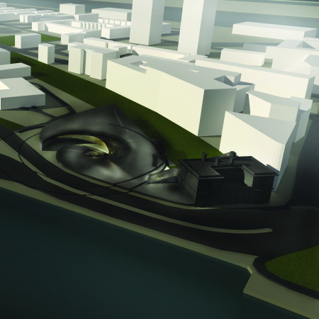 Glass and Concrete Exploration of Digital Culture in a Historic Context