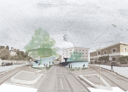 Underground Acoustic Spaces Enhanced by Concrete and Glass Elements