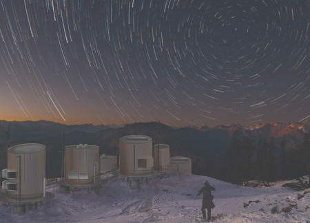 Cylindrical Retreat Featuring Charred Wood Shingles and Renewable Energy Solutions
